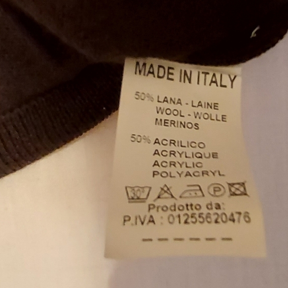 Classic Men’s Sweater Lorenzo Magni V-Neck Pullover Business Casual Minimalist - Picture 8 of 8